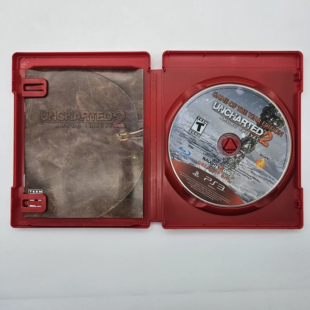 PS3 Uncharted 2 and 3 GH, Infamous, Destiny Playstation 3 Game Bundle Lot of 4